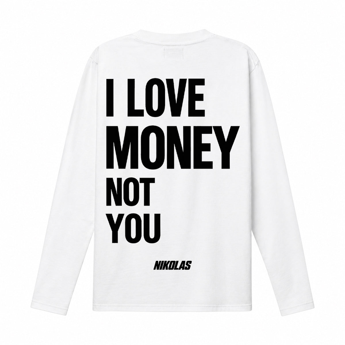 Love Money Long Sleeve Tee