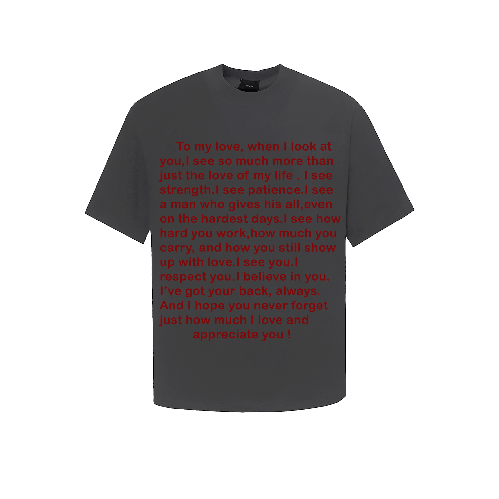 To my Love Tee SS2026