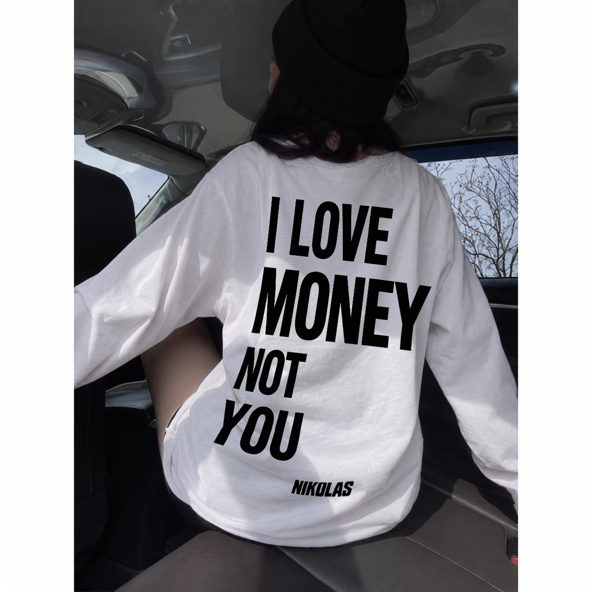 Love Money Long Sleeve Tee