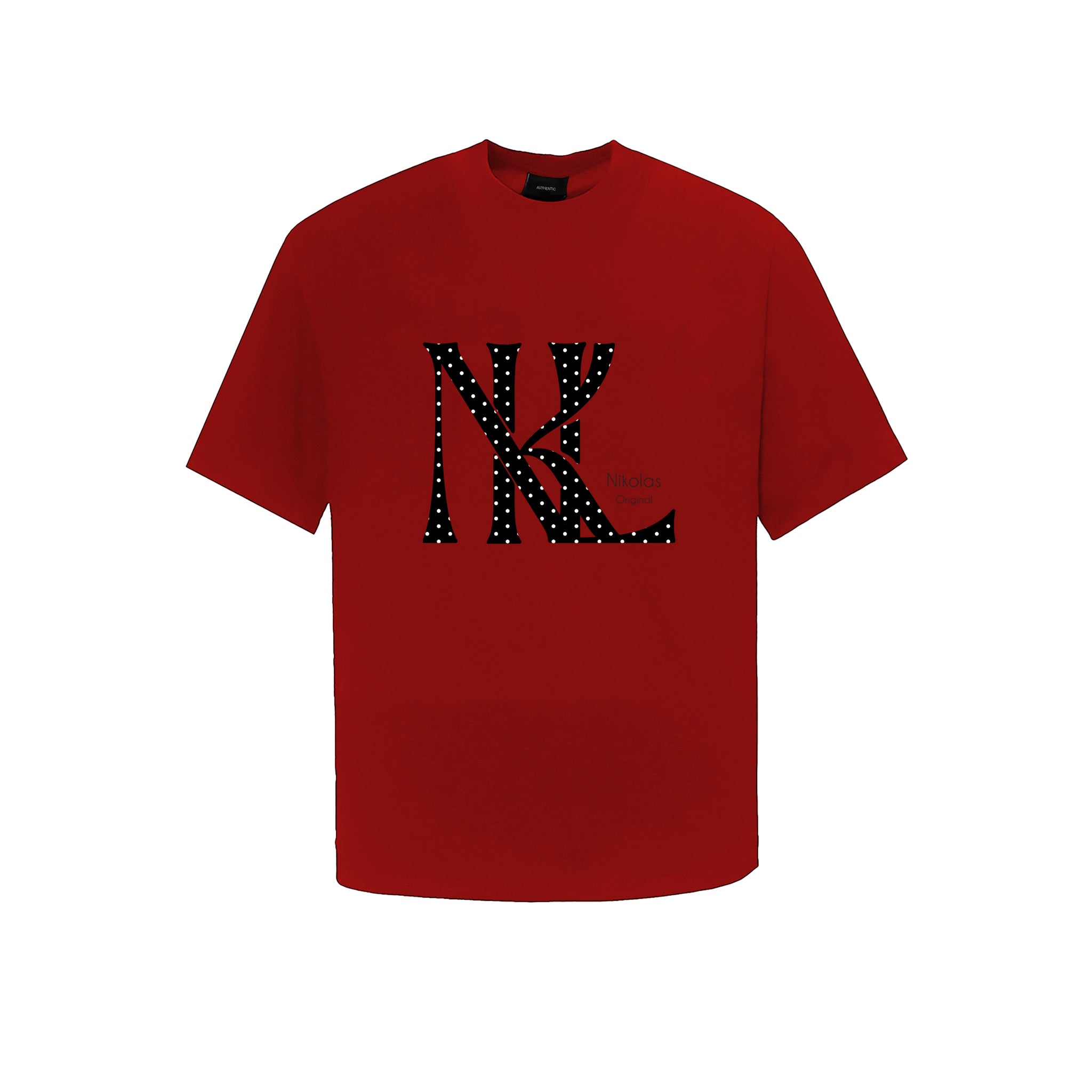 POLKA DOT NIKO LOGO  TEE