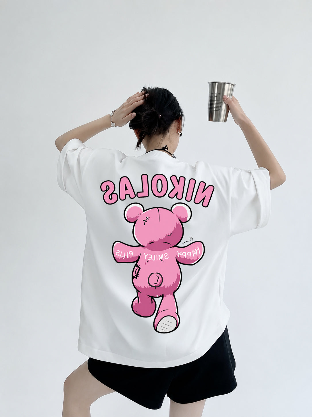 PINK BEAR TEE