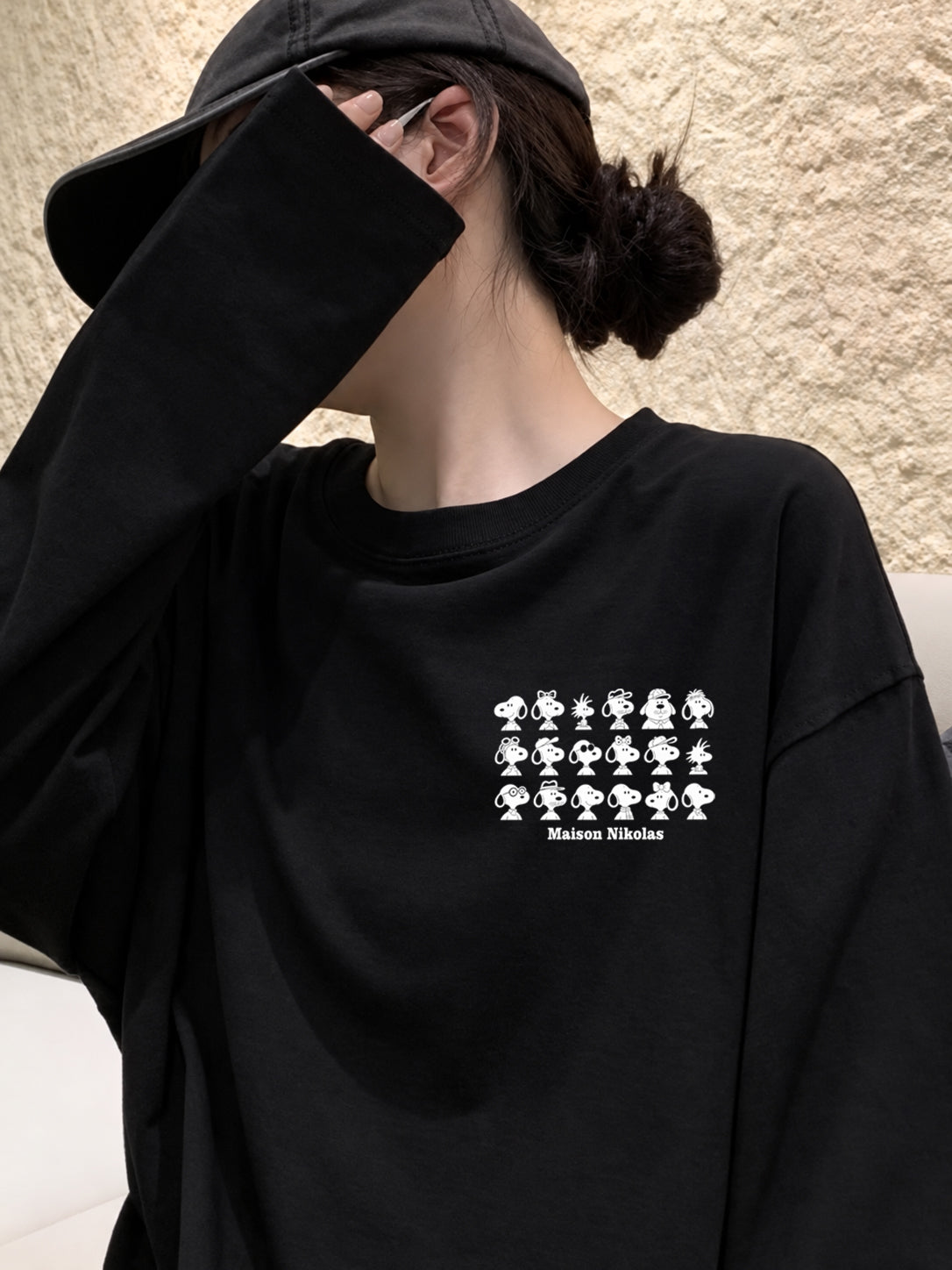 Snoopy House Long Sleeve Tee