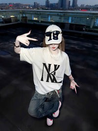 POLKA DOT NIKO LOGO  TEE
