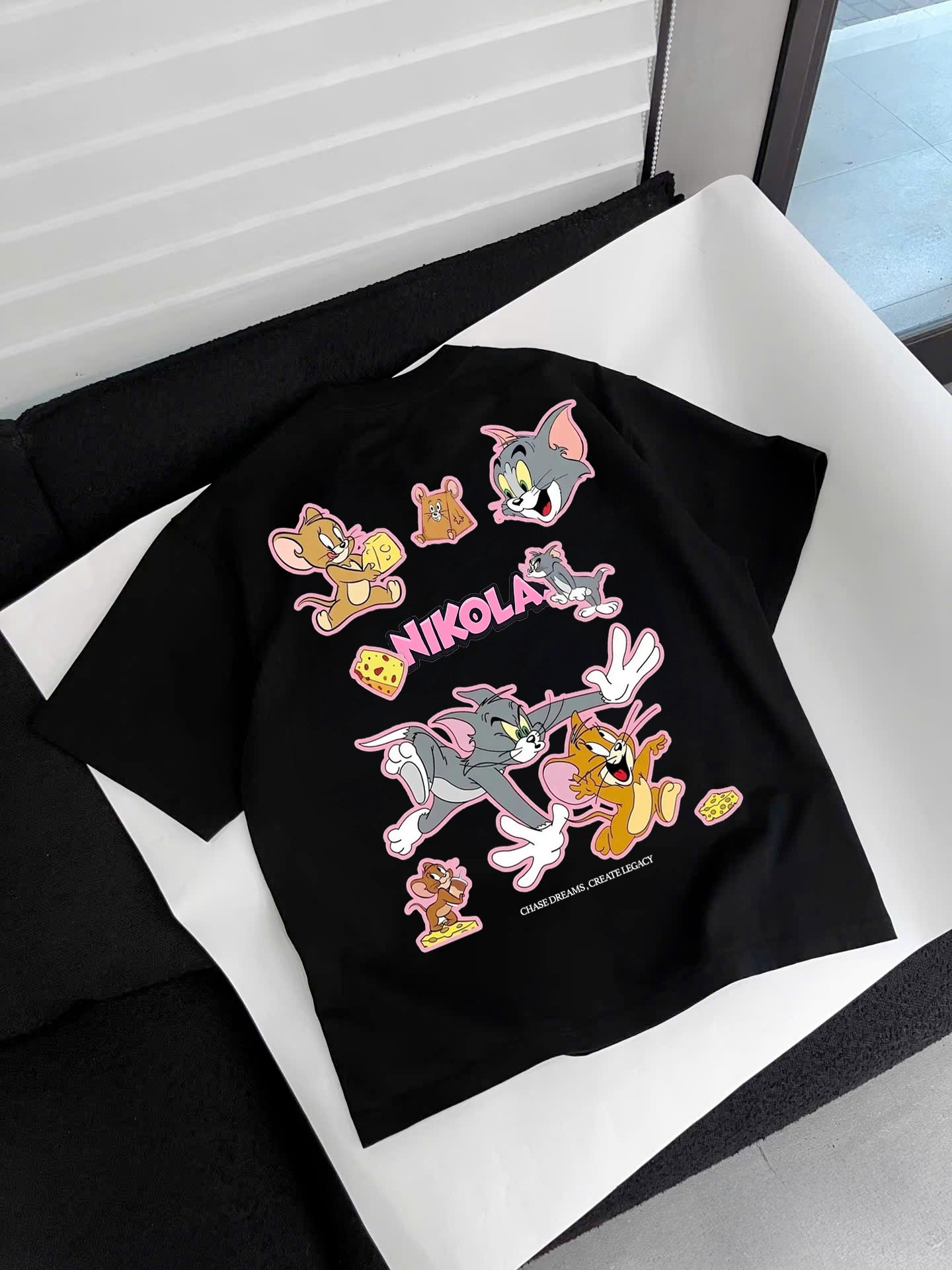 TOM & JERRY CHEESE TEE
