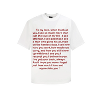 To my Love Tee SS2026