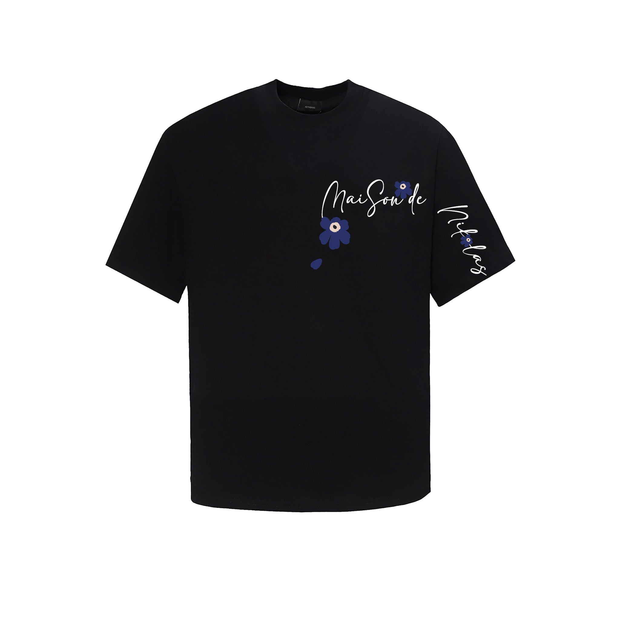 FLOWER TEXT TEE