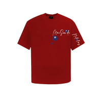 FLOWER TEXT TEE