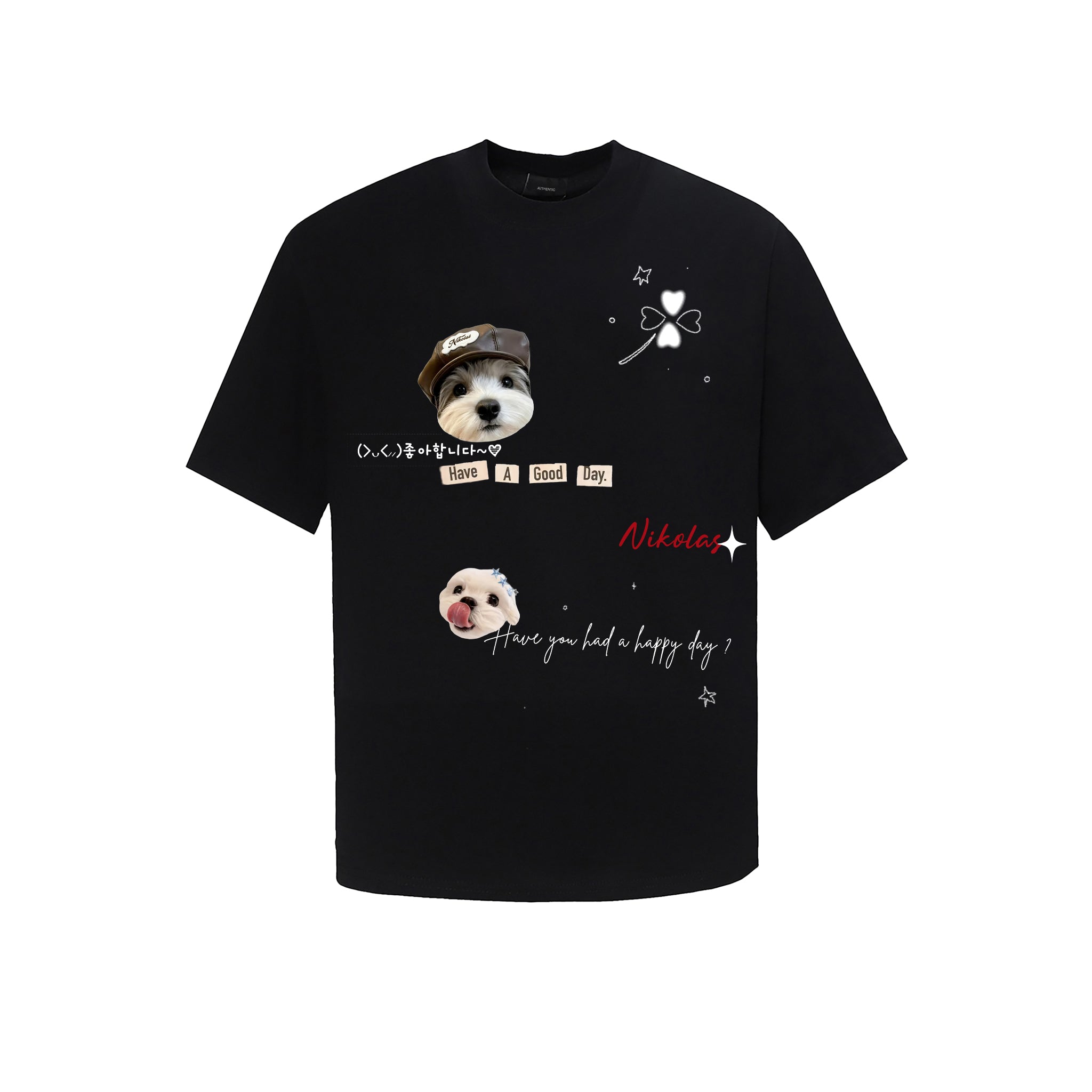 CUTE DOG TEE
